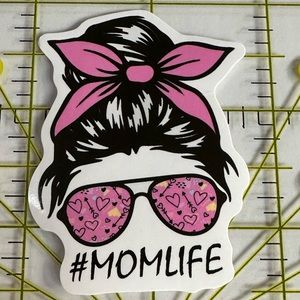 •Brand New• Mom Life Aesthetic Waterproof Sticker